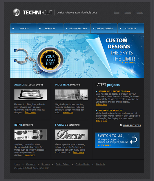Techni-Cut project sneak peek